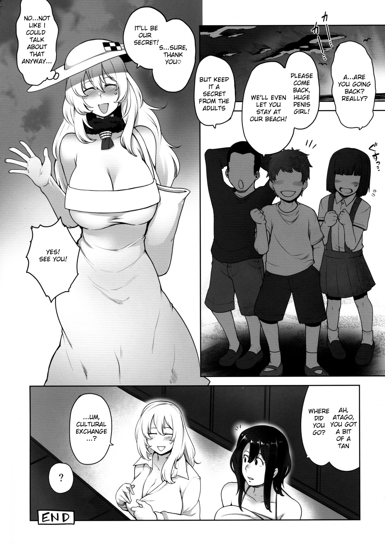 Hentai Manga Comic-Futanari Atago and The Secret Beach-Read-18